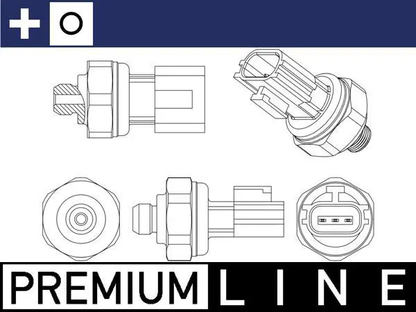 MAHLE ASE11000P Пневматический выключатель,