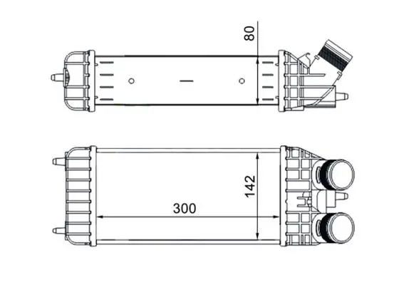 CI 210 000S Интеркулер