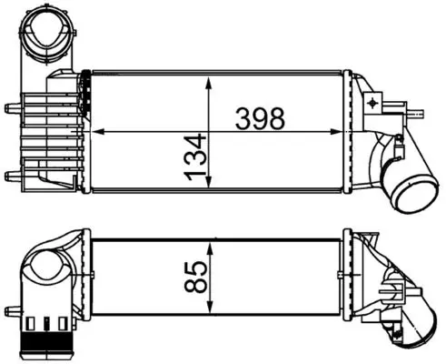 CI 26 000S Интеркулер