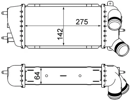 MAHLE CI309000S Интеркулер