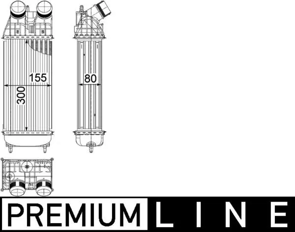 MAHLE CI419000P Интеркулер
