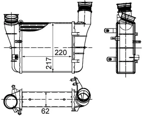 MAHLE CI426000S Интеркулер
