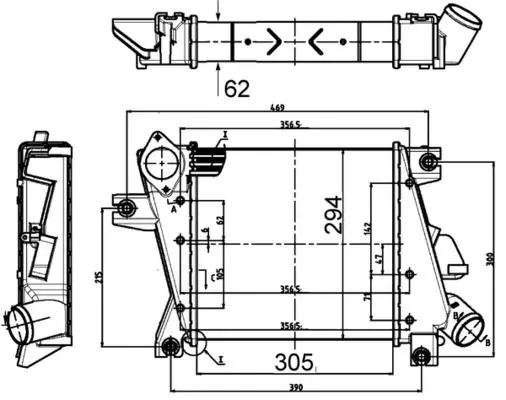 MAHLE CI508000S Интеркулер