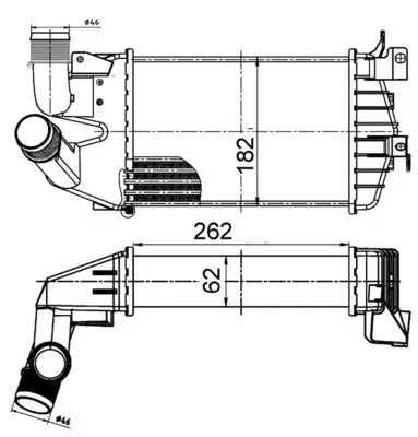 MAHLE CI510000S Интеркулер