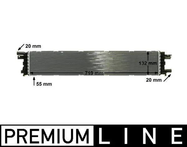 MAHLE CIR12000P Радиатор системы охлаждения