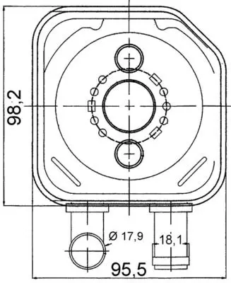 CLC 165 000S Масляный радиатор