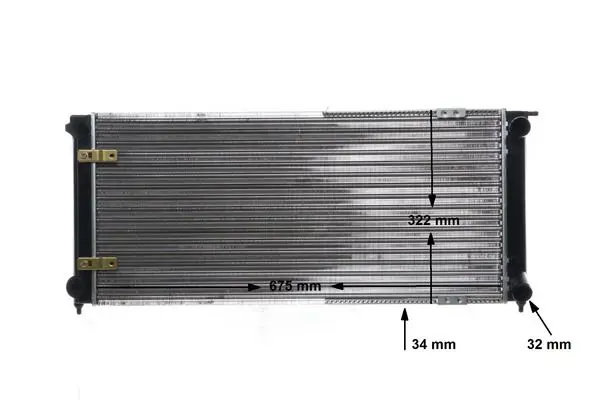 MAHLE CR341000S Радиатор, охлаждение двигателя