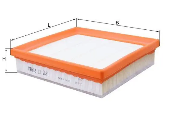 MAHLE LX2871 Воздушный фильтр