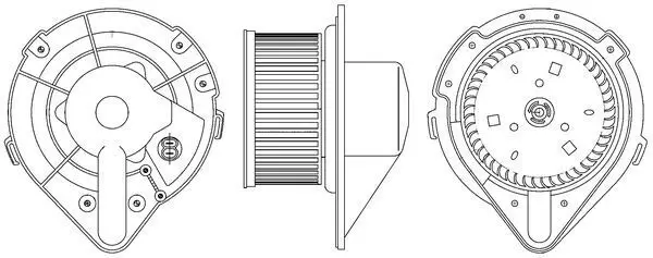 MAHLE AB172000S Вентилятор салона