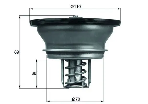 MAHLE THD376 Термостат