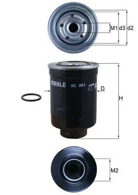 KC 261D Фильтр топливный