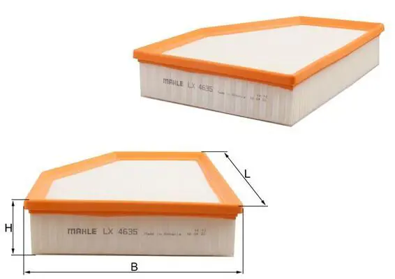 MAHLE LX4635 Воздушный фильтр