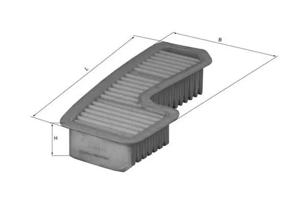 MAHLE LX1936 Фильтр воздушный