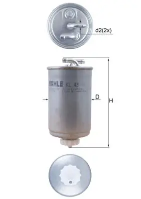 MAHLE KL43 Фильтр