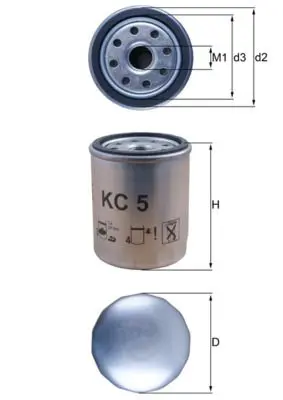 MAHLE KC5 Фильтр