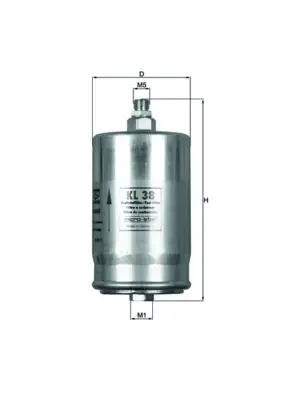 MAHLE KL38 Фильтр