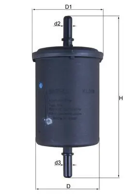 MAHLE KL248 Фильтр топливный