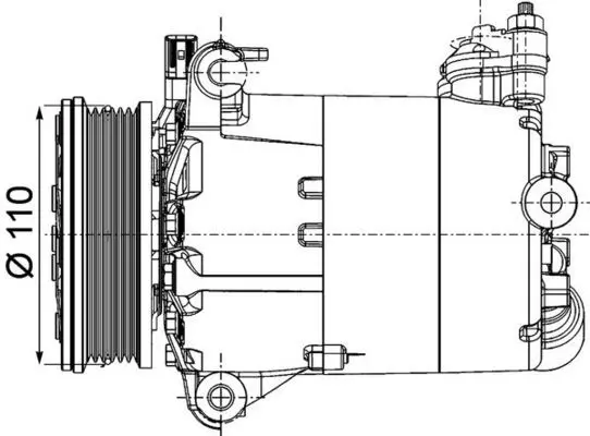 MAHLE ACP1357000P Компрессор кондиционера
