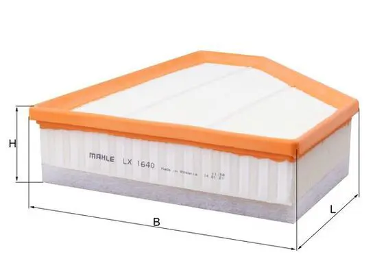 MAHLE LX1640 Фильтр воздушный BMW