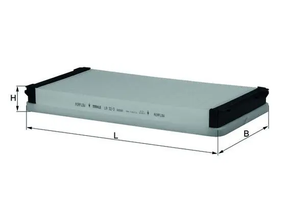 MAHLE LA323 Фильтр салона