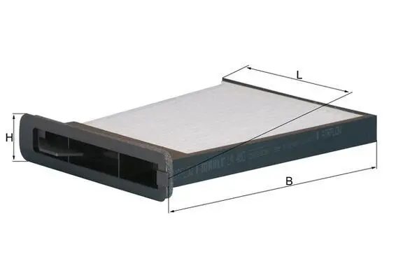MAHLE LA480 Фильтр салона
