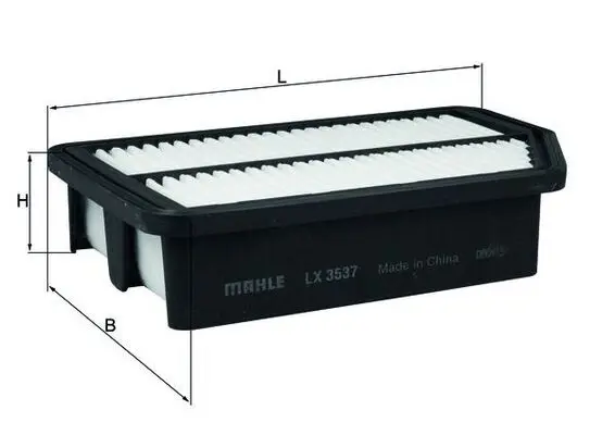 MAHLE LX3537 Фильтр воздушный HYUNDAI: