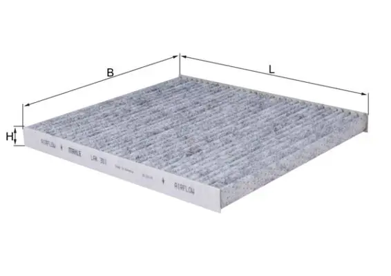MAHLE LAK301 Фильтр салона угольный