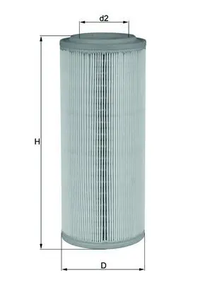 MAHLE LX2682 Mahle Фильтр воздушный LX 2682