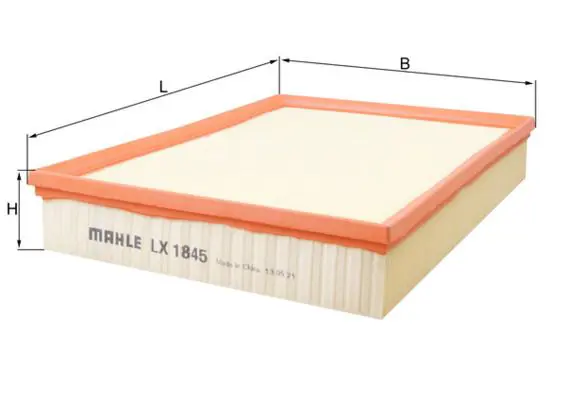 MAHLE LX1845 Фильтр воздушный