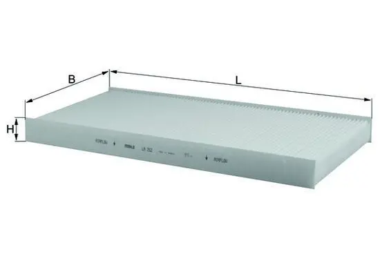MAHLE LA252 Фильтр салона