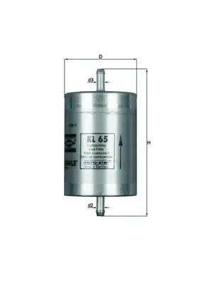 MAHLE KL65 Фильтр топливный