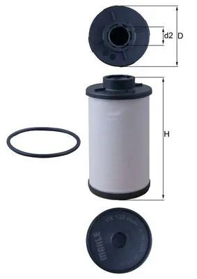MAHLE HX132D Фильтр АКПП