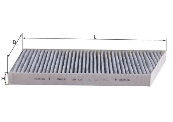 MAHLE LAK129 Фильтр воздушный салона