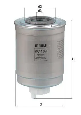 MAHLE KC109 Фильтр топливный FORD: TRANSIT