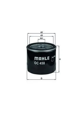 MAHLE OC458 Фильтр масляный ALFA ROMEO: