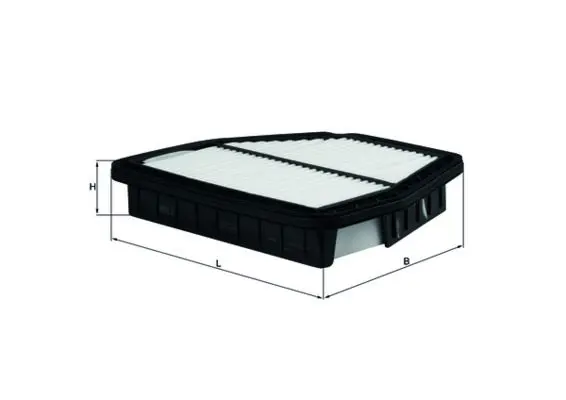 MAHLE LX2965 Фильтр воздушный CHEVROLET: