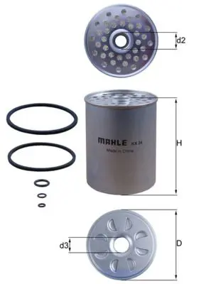 MAHLE KX24D Фильтр