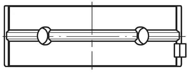 MAHLE 001HL10220000 Вкладыши коренные STD, пара