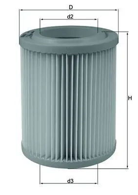 MAHLE LX1768 Фильтр воздушный HONDA: CIVIC