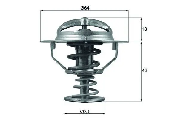 MAHLE TX11482D Термостат