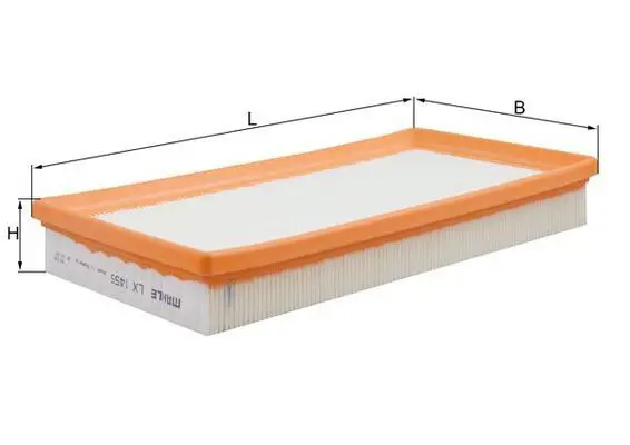MAHLE LX1455 Фильтр воздушный