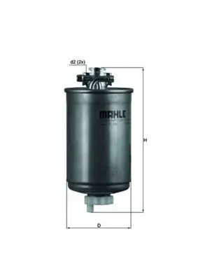 MAHLE KL75 Фильтр топливный VW T4