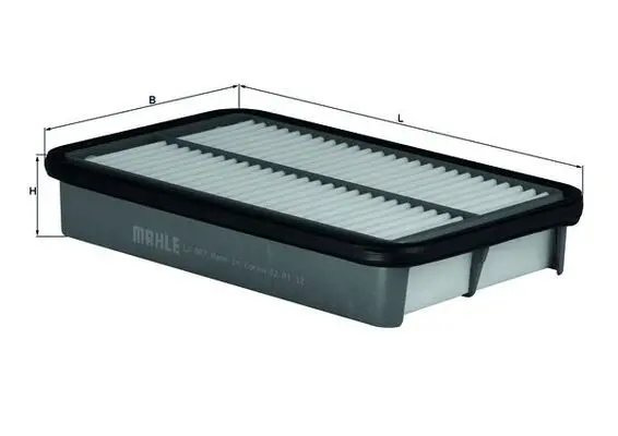 MAHLE LX807 Фильтр воздушный TOYOTA: