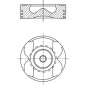 0045900 MAHLE Поршень