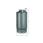 KL1601 MAHLE Фильтр топливный BMW: 3 99-05,
