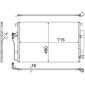 AC553001S MAHLE Конденсер кондиционера