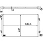 CR1203000S MAHLE Радиатор охлаждающей жидкости