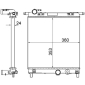 CR831001S MAHLE Радиатор, охлаждение двигателя