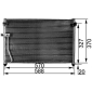 AC301000S MAHLE Конденсатор, кондиционер