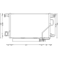 AC662000S MAHLE Конденсатор, кондиционер